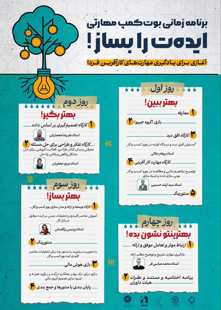 بوت کمپ ایده تو بساز